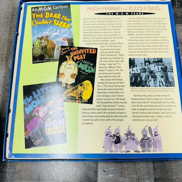 HAPPY HARMONIES 4-Laserdisc BOXED SET RARE 42 Cartoons - Picture 6 of 7